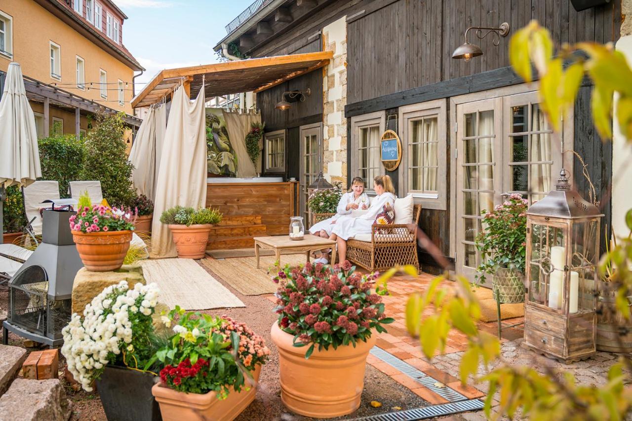 Hotel Wellness Goldenes Fass Meißen Dış mekan fotoğraf